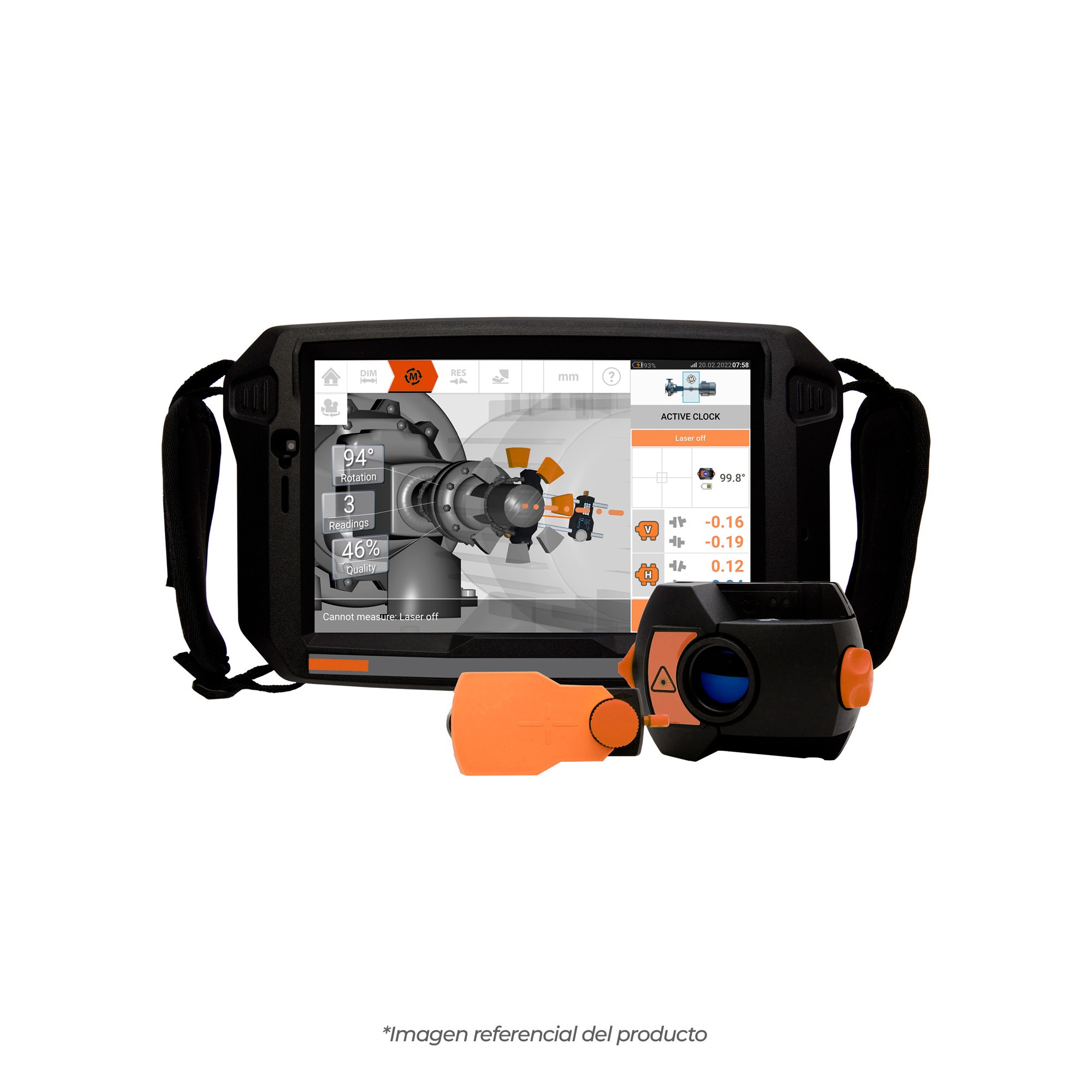 MEDIDOR DE TENSION DE BANDAS LASER-TRUMMY2