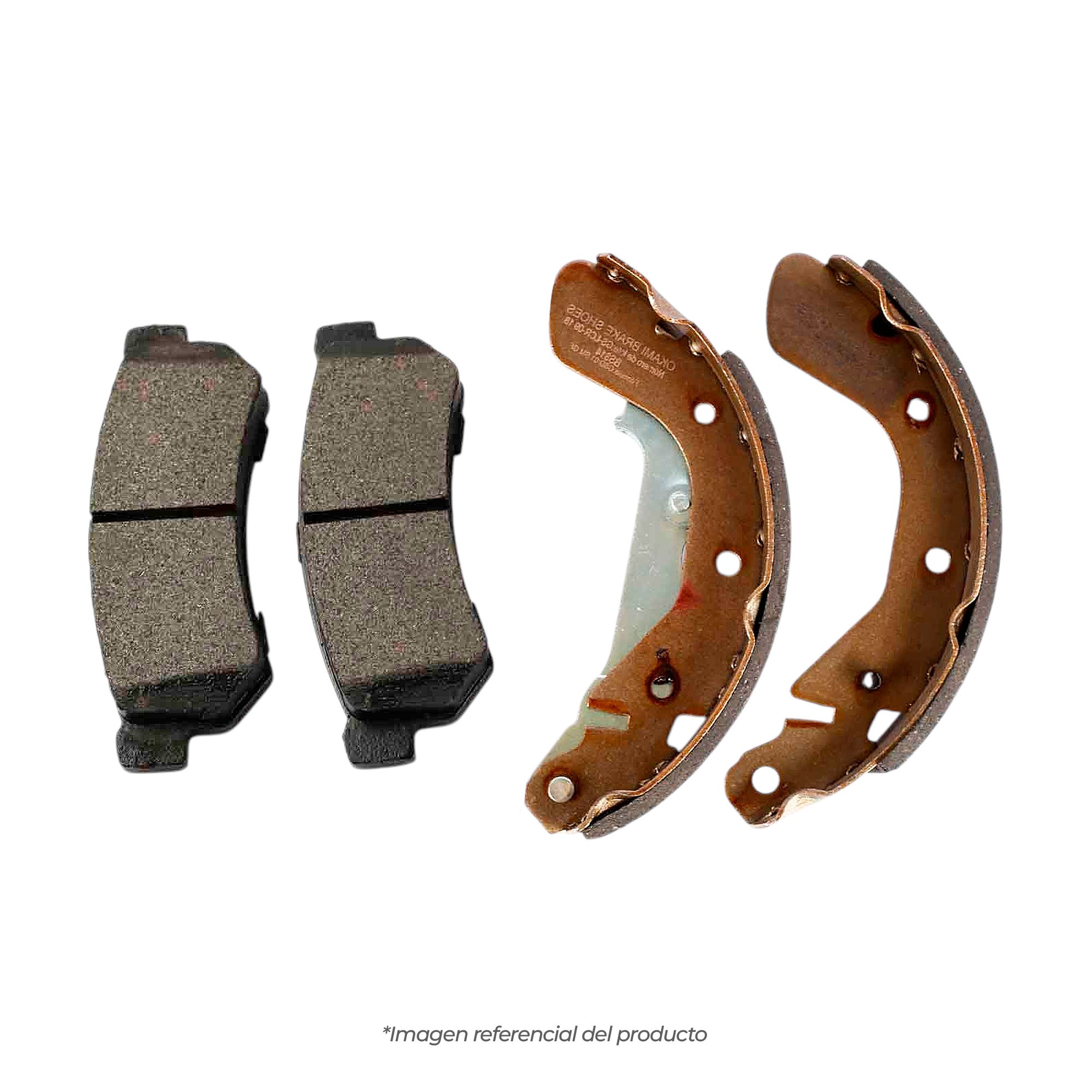 KIT DE PASTILLAS DE FRENOS OKAMI PARA CHEVROLET AVEO 1.4L