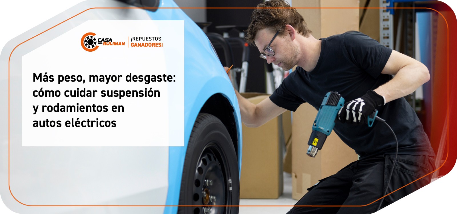 Más peso, mayor desgaste: cómo cuidar suspensión y rodamientos en autos eléctricos